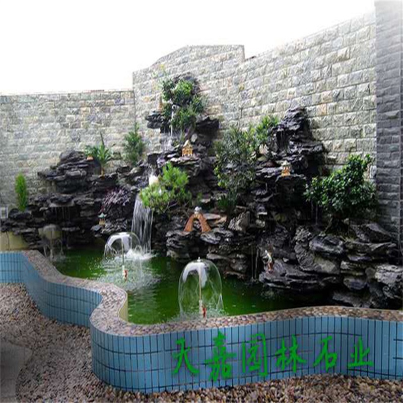 东澳镇小庭院水景设计